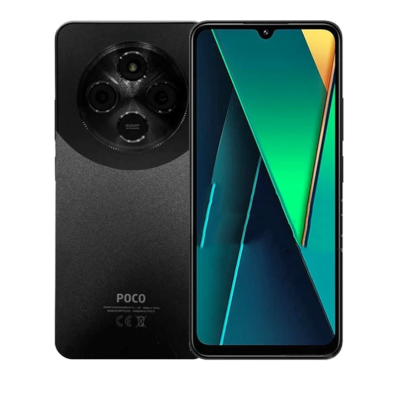 poco c75 - black Xiaomi PocoC75 256GB/8 - Black- China - Image 1