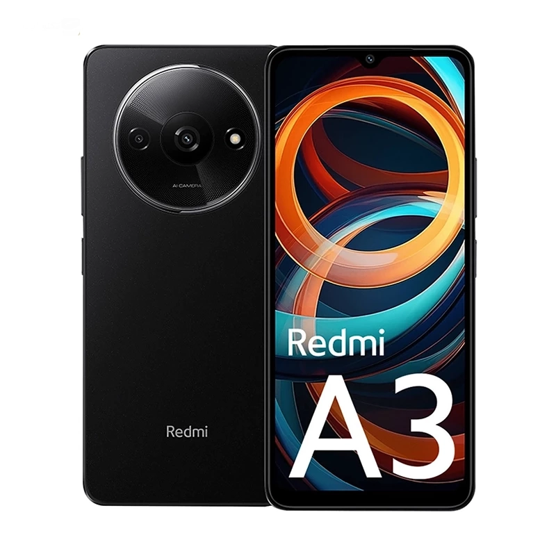 redmi-a3 Xiaomi RedmiA3 128GB/4 - Midnight Black- China - Image 1