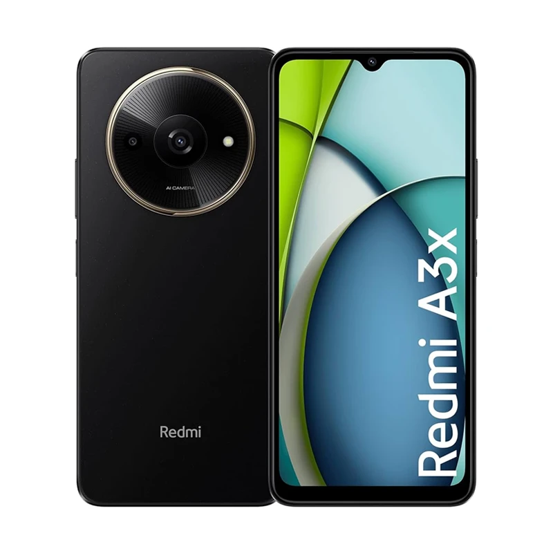 redmi a3x black Xiaomi RedmiA3x 64GB/3 Midnight Black China - Image 1