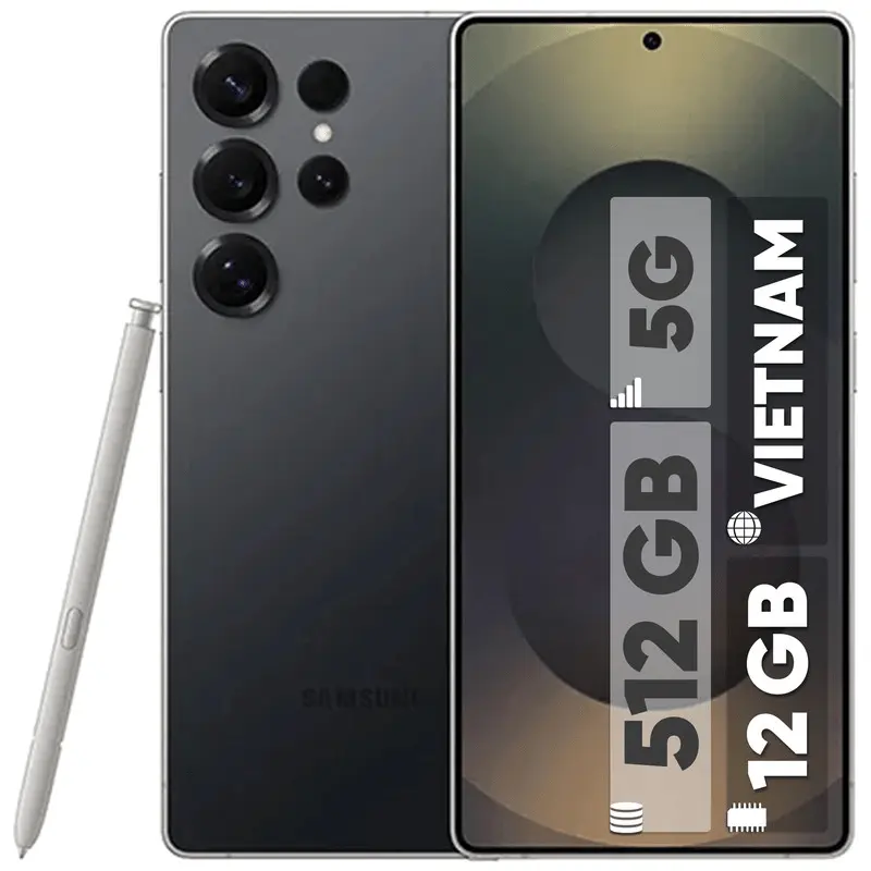 b898a97a346068c4f8e95cc9c7cfdf2b5f700e3f_1738145246 Samsung S25Ultra/5G 512GB/12 S938B/DS Titanium Black Vietnam - Image 1