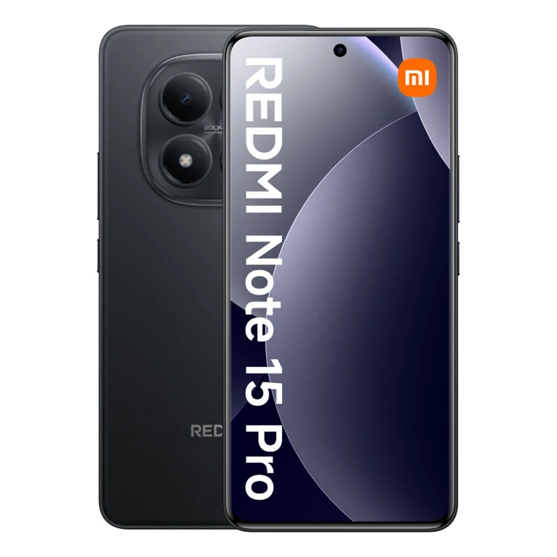 Xiaomi Redmi Note 15 Pro 4G - black Xiaomi RedmiNote15Pro/5G 256GB/12 25080RABDG Black China - Image 1