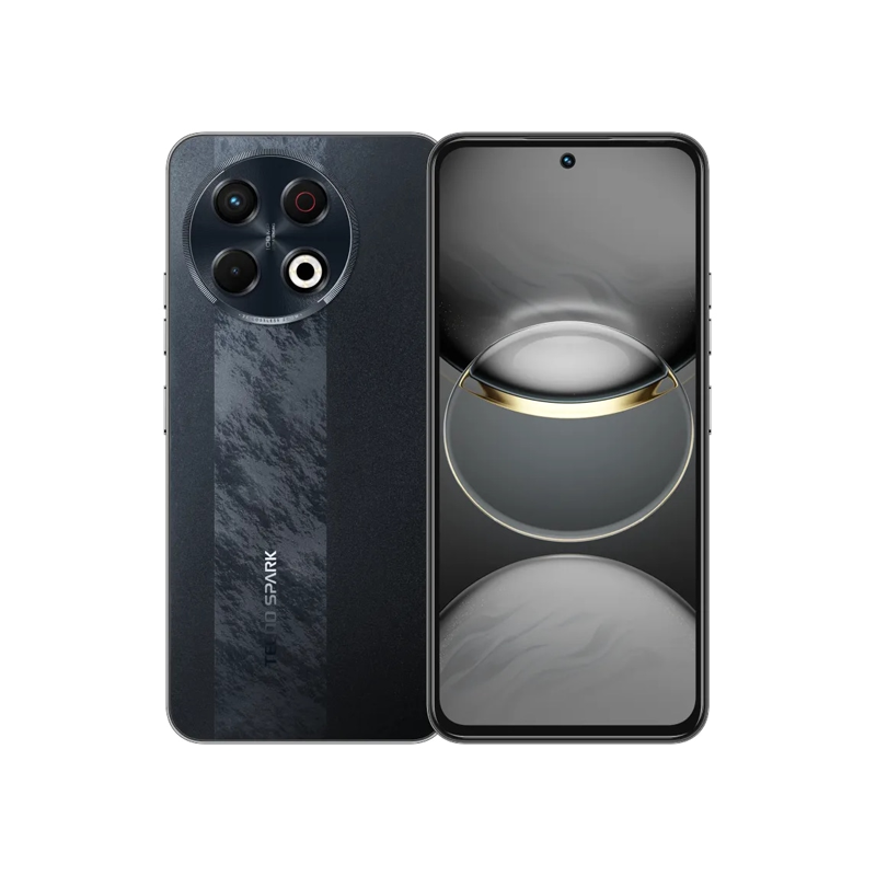 2-30 Tecno Spark 30 Pro 256GB/8 KL7 Obsidian Edge China - Image 1